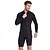 cheap Wetsuits &amp; Diving Suits-SBART Men&#039;s Shorty Wetsuit 3mm SCR Neoprene Diving Suit Thermal Warm UV Sun Protection Quick Dry High Elasticity Long Sleeve Front Zip - Swimming Diving Surfing Scuba Solid Color
