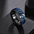 cheap Men&#039;s Jewelry-Men&#039;s 1PC Cuff Links Ring Daily Festival Classic Style Modern Style Silver Black / Blue Black-Black