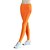 billige Ny ind-Dame Høj Talje Løbetights Athletic Sport Træningsdragt Leggins Yoga Fitness Gym træning Dyrke motion Åndbart Hurtigtørrende Fugtpermeabilitet Ensfarvet Sort Lilla Rød Lys pink Orange Grøn