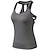 cheap Running Tops-YUERLIAN Women&#039;s Sleeveless Running Tank Top Strappy Back Tee Tshirt Singlet Athletic Athleisure Spandex Quick Dry Breathable Soft Fitness Gym Workout Running Jogging Sportswear Solid Colored Purple