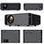 cheap Projectors-W80 HD Home Projector HDMI/AV/USB/SD/VGA Support Dolby Sound Basic Edition Euro Regulation Support 4K video BeamerFul Lumens HD