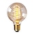 preiswerte Strahlende Glühlampen-4 stücke retro edison glühbirne e27 220 v 40 watt g80 filament vintage ampulle glühlampe edison lampe