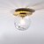 cheap Ceiling Lights-18 cm Ceiling Light LED Single Design Flush Mount Lights Metal Electroplated Country Nordic Style 220-240V