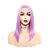cheap Synthetic Trendy Wigs-Synthetic Wig Straight Afro Afro Straight Bob Wig Medium Length Blonde Ombre Pink Ombre Blonde Ombre Brown Ombre Burgundy Synthetic Hair Women&#039;s Middle Part Bob Blonde