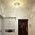 cheap Ceiling Lights-18 cm Ceiling Light LED Single Design Flush Mount Lights Metal Electroplated Country Nordic Style 220-240V