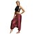 abordables Pantalons de Yoga et Bloomers-sarouel femme taille smockée style yoga taille haute séchage rapide fitness gym entraînement danse bloomer bohème hippie bohème violet rouge foncé café sports d&#039;hiver vêtements de sport haute