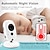 billige Babymonitorer-babymonitor temperatursensor nattesyn barnevakt trådløs video babypleie med 3,2 tommer LCD 2 -veis lydpratovervåkningskameraer vb603