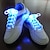 abordables Décors et éclairages nocturnes-lacets de chaussures de sport à LED cordes de chaussures brillantes lacets de lumière flash ronds lumineux sans cravate lacets de chaussures paresseux