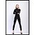 cheap Zentai Suits-Ninja Cosplay Costume Party Costume Women&#039;s Sex Christmas Halloween Carnival Festival / Holiday Polyurethane Leather Women&#039;s Easy Carnival Costumes Solid Colored / Leotard / Onesie / Leotard / Onesie