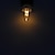 economico Lampadine LED a candela-3 pz led lampadina notturna 1 w candelabri e12 luce diurna bianco caldo per camera da letto portico scale lampada illuminazione natalizia