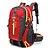 cheap Backpacks &amp; Bags-40 L Hiking Backpack Waterproof Rain Waterproof Wearable Multifunctional Laptop Packs Outdoor Camping / Hiking Climbing Traveling Terylene Mesh Nylon Red Light Green Army Green / Yes