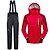 cheap Softshell, Fleece &amp; Hiking Jackets-Women&#039;s Hiking 3-in-1 Jackets Winter Outdoor Thermal / Warm Waterproof Jacket 3-in-1 Jacket Winter Fleece Jacket Skiing Camping / Hiking Snowboarding Red / Blue