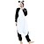 preiswerte Kigurumi Pyjamas-Erwachsene Kigurumi-Pyjamas Panda Stickerei Pyjamas-Einteiler Flanell Cosplay Für Herren und Damen Weihnachten Tiernachtwäsche Karikatur Fest / Feiertage Kostüme / Gymnastikanzug / Einteiler