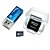 billige Mikro SD-kort/TF-ant tf-kort og sd-kortadapter og kortleser 3in1 sett 32g 8g 4g class10 minne mikro sd tf-kort