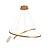 cheap Circle Design-2-Light Modern Metal Simplicity LED Chandeliers 60/40 Two laps Indoor Light For Office Living Room Bedroom Restaurant Pendant Lights