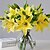 cheap Artificial Flower-PU Simple Style Bouquet Tabletop Flower Bouquet 1