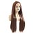 cheap Synthetic Lace Wigs-Synthetic Wig Straight Taylor Middle Part Full Lace Wig Long Brown Synthetic Hair 22-26 inch Women&#039;s Heat Resistant Women Hot Sale Brown / Glueless