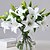 tanie Sztuczne kwiaty-PU minimalistyczny styl Bukiet Bukiety na stół Bukiet 1