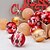 abordables Décorations de Noël-Décorations de Noël Vacances Plastique Mini Bande dessinée Décoration de Noël