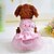 voordelige Hondenkleding-Hond kostuums Jurken Puppy kleding Cartoon Cosplay Hondenkleding Puppy kleding Hondenoutfits Roze Grijs Lichtblauw Kostuum voor Girl and Boy Dog Zijde XS S M L