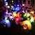 cheap LED String Lights-5M 50 pcs Multi-color Waterproof IP65 battery box with 13key controller Honey Bee Shape LED Lamp string Outdoor String Lights for Home Lighting Decorations Holiday party atmosphere