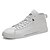Χαμηλού Κόστους Ανδρικά Sneakers-Ανδρικά Παπούτσια άνεσης PU Φθινόπωρο Καθημερινό Αθλητικά Παπούτσια Μη ολίσθηση Λευκό / Μαύρο