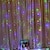 Недорогие LED ленты-светодиодные оконные занавески струнные светильники 3x3 м свадебное украшение 300 светодиодов с 8 режимами освещения рождественские гирлянды домашний декор огни для свадьбы спальня вечеринка сад патио