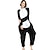 preiswerte Kigurumi Pyjamas-Erwachsene Kigurumi-Pyjamas Panda Tier Geometrisch Pyjamas-Einteiler Pyjamas Lustiges Kostüm Polyester Cosplay Für Herren und Damen Weihnachten Tiernachtwäsche Karikatur