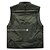 cheap Tees &amp; Shirts-Men&#039;s Hiking Vest / Gilet Fishing Vest Outdoor UV Resistant Breathable Comfortable Multi-Pocket Cotton Mesh Vest / Gilet Top Camping / Hiking Hunting Fishing Hunter Green Khaki M L XL XXL XXXL