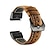 voordelige Garmin horlogebanden-Horlogeband voor Garmin Fenix 7 6 5 Forerunner 955 Solar 945 935 Instinct 2 Epix Approach S62 S60 Marq Descent G1 Quatix 7 Echt leer Vervanging Band Snelle pasvorm 22 mm Polsbandje