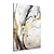 preiswerte Abstrakte Gemälde-Hang-Ölgemälde Handgemalte Vertikal Abstrakt Pop-Art Modern Fügen Innenrahmen / Gestreckte Leinwand