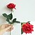 cheap Artificial Flower-Beautiful Rose Artificial Flowers Silk Small Bouquet Party Spring Wedding Decoration Fake Flower 1 branch 9*42.5cm