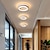 preiswerte Einbauleuchten-25cm LED Flurlampe Deckenleuchte LED Rundes Design Grundlegende moderne Küche Eingangshalle Veranda Balkonlampe Runde Deckenlampe Haushaltslampen