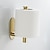 billige Tilbehørssett til badet-toalettpapirholder&amp;amp; 2 veggkroker sett selvklebende veggfeste i rustfritt stål baderomstilbehør (svart/gyldent/sølv)