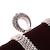cheap Clutches &amp; Evening Bags-Women&#039;s Crystals / Chain Polyester Evening Bag Solid Color Black / Wine / Red