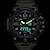 Недорогие Цифровые часы-smael мужские цифровые часы военные спортивные наручные часы аналоговый светящийся секундомер будильник со светодиодной подсветкой силиконовый ремешок часы
