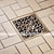 baratos Ralos-Dreno de piso de banheiro de latão de 10 cm, padrão de flor esculpida em arte, filtro de ralo de pia de chuveiro quadrado, tampa de ralo com tampa removível para casa de hotel