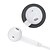 billige Kablede høretelefoner-3,5 mm kablet in-ear øretelefon kablet mobiltelefon med mikrofon med lydstyrkekontrol