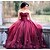 cheap Prom Dresses-Ball Gown Floral Red Engagement Prom Dress Sweetheart Neckline Sleeveless Court Train Tulle with Beading Appliques 2020