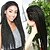cheap Synthetic Lace Wigs-Synthetic Lace Front Wig Box Braids Straight Lace Front Wig Long Natural Black Synthetic Hair 20-32 inch Women&#039;s Heat Resistant Natural Hairline African American Wig Black