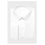 olcso Egyedi ingek-fehér gyémánt szövésű ing