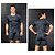 abordables camisetas y tanques activos para hombres-Hombre Camiseta Compresión Camiseta para correr Manga Corta Camiseta Verano Transpirable Secado rápido Dispersor de humedad Aptitud física Entrenamiento de gimnasio Corriendo Ropa de deporte Ropa de