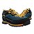 cheap Sports &amp; Outdoor Shoes-Men&#039;s Sneakers Hiking Shoes Low-Top Shock Absorption Anti-Shake / Damping Cushioning Ventilation Fishing Hiking Rubber Nubuck Spring Fall Red Blue