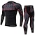 cheap Men&#039;s Clothing Sets-JACK CORDEE Men&#039;s Long Sleeve Cycling Jersey with Tights Compression Suit Winter Fleece Polyester Black / Red Red Grey Bike Clothing Suit Thermal / Warm Breathable Quick Dry Sweat-wicking Sports