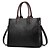 cheap Handbag &amp; Totes-Women&#039;s Faux Leather / PU Top Handle Bag Solid Color Black / Earth Yellow / Wine