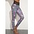 ieftine Nou in-Women&#039;s High Waist Yoga Pants Pocket Patchwork Leggings Tummy Control Butt Lift Quick Dry Black / Pink Black Purple Mesh Fitness Gym Workout Running Sports Activewear High Elasticity Skinny