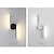 halpa LED-seinävalaisimet-lightinthebox seinävalaisin led pohjoismainen linja mustavalkoinen luova persoonallisuus seinävalaisin suunnittelija koristeellinen led makuuhuone sängyn vieressä moderni käytävä