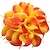 abordables Fleurs artificielles-3 bâtons calla lily mariage simulation tactile réaliste fleur décoration de fête à la maison 3 bouquet 2.16*13.4cm/1*5&quot;