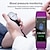 baratos Relógios Smart-Relógio inteligente Relogio digital para Mulheres Feminino Digital Digital Casual Moda Impermeável Bluetooth Plástico Silicone