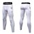 cheap Yoga Leggings &amp; Tights-Men&#039;s Leggings Sports Gym Leggings Yoga Pants Spandex White Black Gray Winter Tights Leggings Tummy Control Butt Lift Quick Dry Side Pockets Clothing Clothes Fitness Gym Workout Running